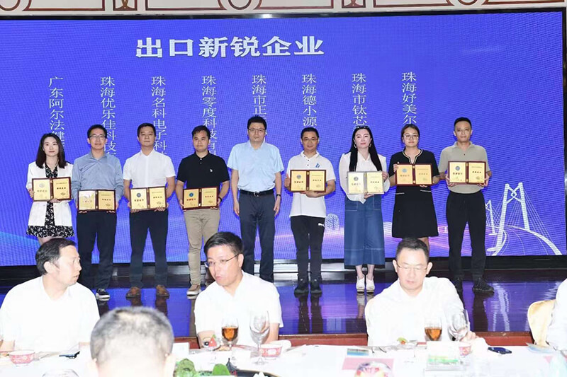 外洋市场体现亮眼,BB电子官网摘得出口新锐企业奖